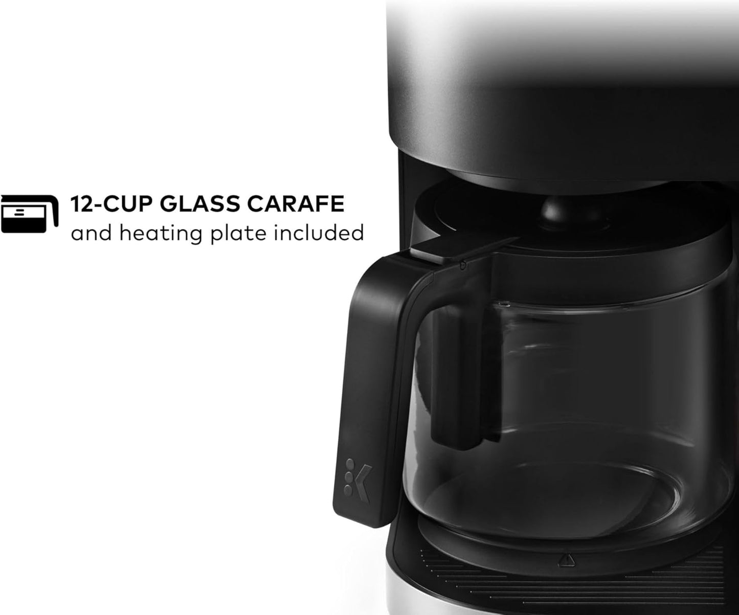 Keurig K-Duo Single Serve K-Cup Pod & Carafe Coffee Maker, with Multiple Brew Sizes, 60oz Removable Reservoir, Programmable Auto Brew Carafe, (Gen 1), Black